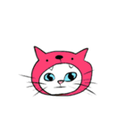 かぶりもの ねこ（個別スタンプ：10）