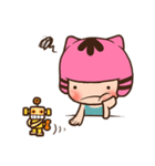 EllyaのMini Girl（個別スタンプ：34）