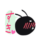 アリとカタツムリの関係について（個別スタンプ：10）