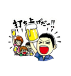 ソフトテニスタンプ（個別スタンプ：12）
