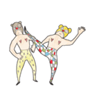 真顔プロレス（個別スタンプ：38）
