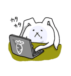 え？うさぎだよ？その1（個別スタンプ：18）