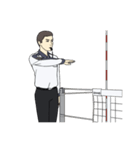バレーボール審判のハンドシグナル（個別スタンプ：20）