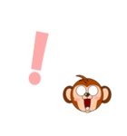 サルで会話（個別スタンプ：16）