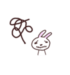 ウサギのぴーす君（個別スタンプ：16）
