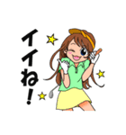 ポップなゴルフスタンプ（個別スタンプ：27）