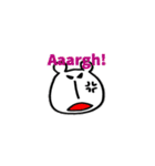 国際派白クマくん（個別スタンプ：37）