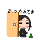 ふすまの向こうから…①（個別スタンプ：30）
