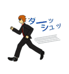 スーツ男子（個別スタンプ：28）