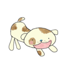 豆くま ぽおちゃん（個別スタンプ：6）