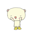 豆くま ぽおちゃん（個別スタンプ：7）