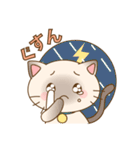 シャムの子猫スタンプ(メッセージ付き)（個別スタンプ：6）