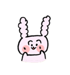 もくもくおみみのうさぎさんスタンプ（個別スタンプ：1）