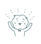 ふわもこさん（個別スタンプ：24）