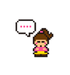 DOTMAN'S 8bit GIRL（個別スタンプ：5）