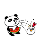 不思議なパンダ（個別スタンプ：40）