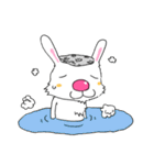ピンク鼻うさぎ（個別スタンプ：27）