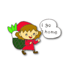 こびとのマリンちゃん（個別スタンプ：28）