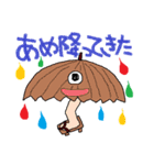 一つ目ちゃんと愉快なおばけたち（個別スタンプ：7）