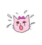日常で使える！猫の女の子モモ（個別スタンプ：26）