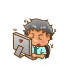 Hey, diploma hunter！（個別スタンプ：16）