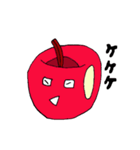 おもしろアップルだらけ（個別スタンプ：33）