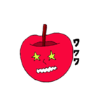 おもしろアップルだらけ（個別スタンプ：36）