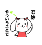 マルチーズ ガール（個別スタンプ：37）