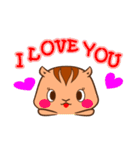 greeting squirrel（個別スタンプ：28）