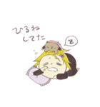 お気楽メリー＆リリー（個別スタンプ：15）