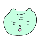 もっくんの「表情だけで全てを伝えるネコ」（個別スタンプ：1）