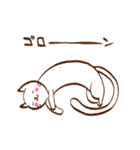 ながったらしいネコ（個別スタンプ：10）