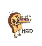 Bread's Life in Japan（個別スタンプ：15）