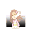 恋する女の子 和服編（個別スタンプ：17）