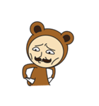 Mister Naughty Mustache（個別スタンプ：35）
