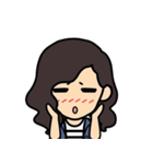 Mi The Expressive Girl（個別スタンプ：22）