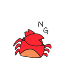 カニさん（個別スタンプ：9）