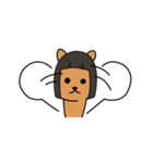 ズラ犬（個別スタンプ：9）