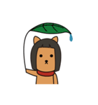 ズラ犬（個別スタンプ：15）