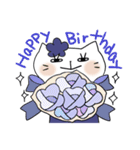 仲良し敬語 白い猫のくーちゃん 3（個別スタンプ：7）