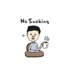 禁煙応援スタンプ〜男編（個別スタンプ：15）