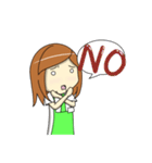 Waku Waku Work Girl version2（個別スタンプ：16）