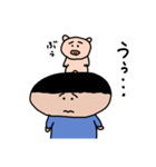 乗られ男（個別スタンプ：22）