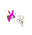 らぶらぶうさぎ（個別スタンプ：28）