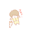 ぼくちゃんとミーコのまいにち（個別スタンプ：14）