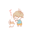 ぼくちゃんとミーコのまいにち（個別スタンプ：30）