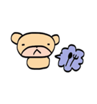 うさ子とくま子 くまver（個別スタンプ：30）