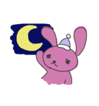 ぴんくうさぎちゃん（個別スタンプ：30）