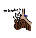 しろねことうさぎ（個別スタンプ：35）