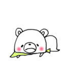 しろくまっち（リアクション編）（個別スタンプ：38）